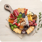 Vegetarian Birthday Cheese Platter
