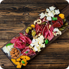 Vegetarian Birthday Cheese Platter